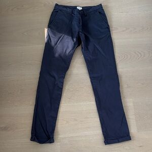 Armani Junior Navy Kids Formal Bottoms